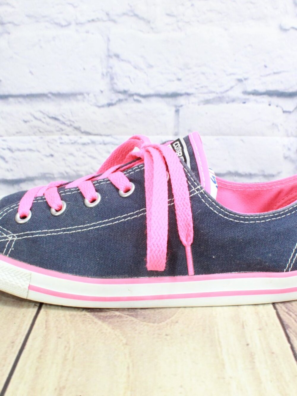 Converse Women's Chuck Taylor All Star Blue Running Sneakers 537153F Size 8